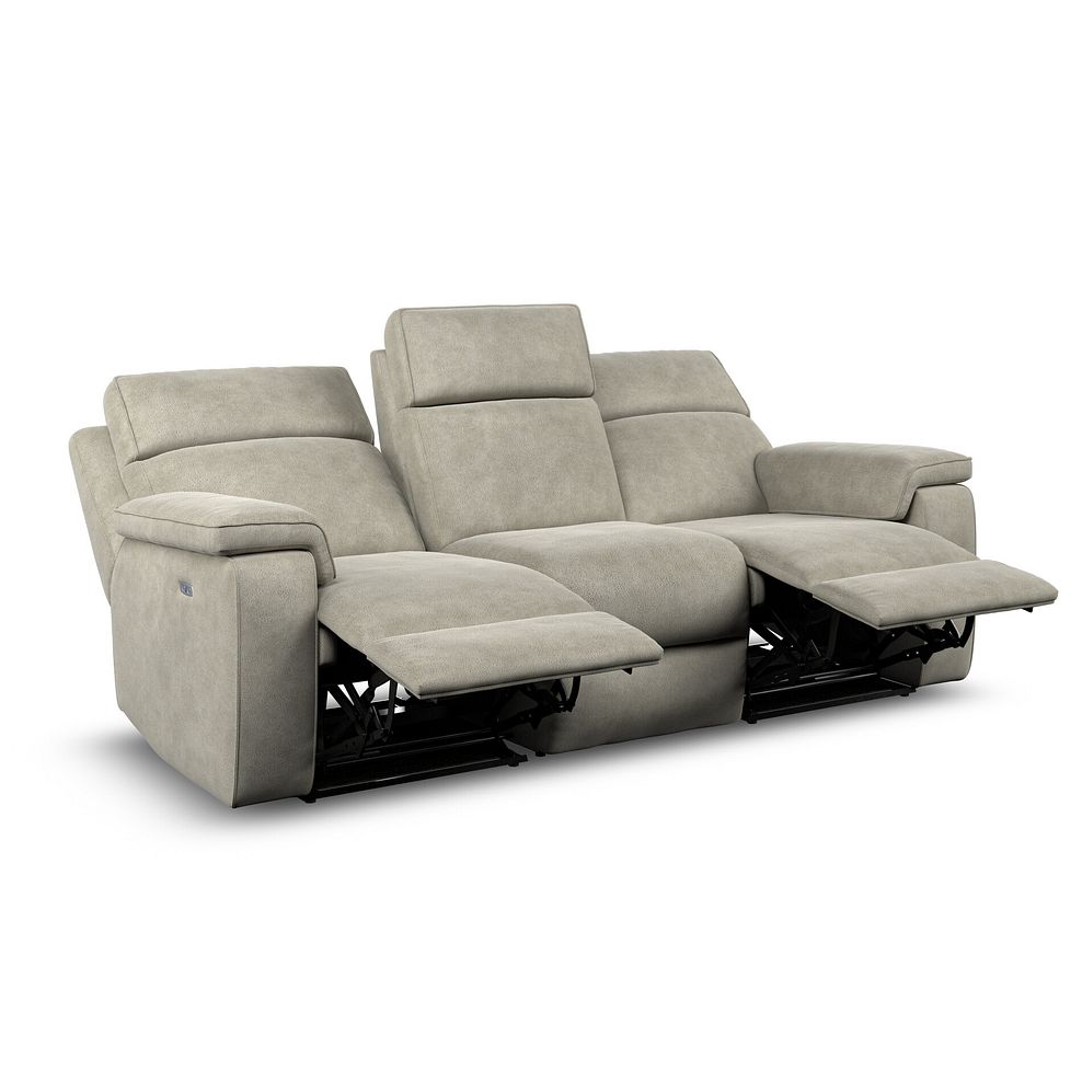 Selby Group 9 Electric Recliner in Miller Taupe Fabric 5