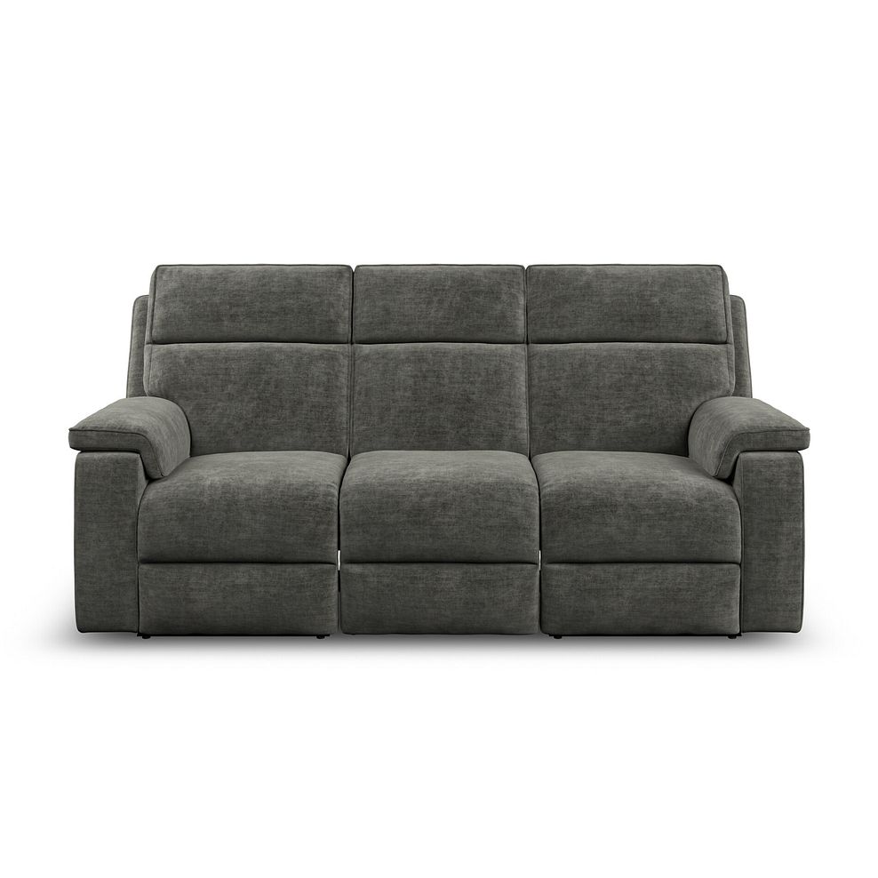 Selby Group 9 Electric Recliner in Plush Charcoal Fabric 2