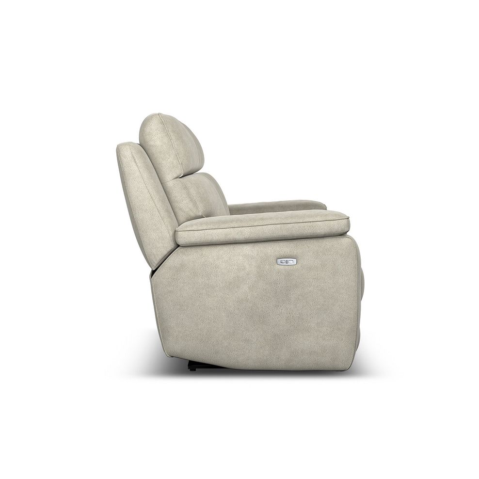 Selby Group 9 Electric Recliner with Power Headrest  Lumbar Support in Miller Taupe Fabric 7