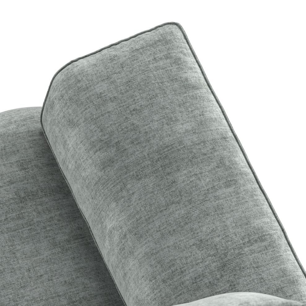 Selby Group 9 Electric Recliner with Power Headrest  Lumbar Support in Plush Silver Fabric 9