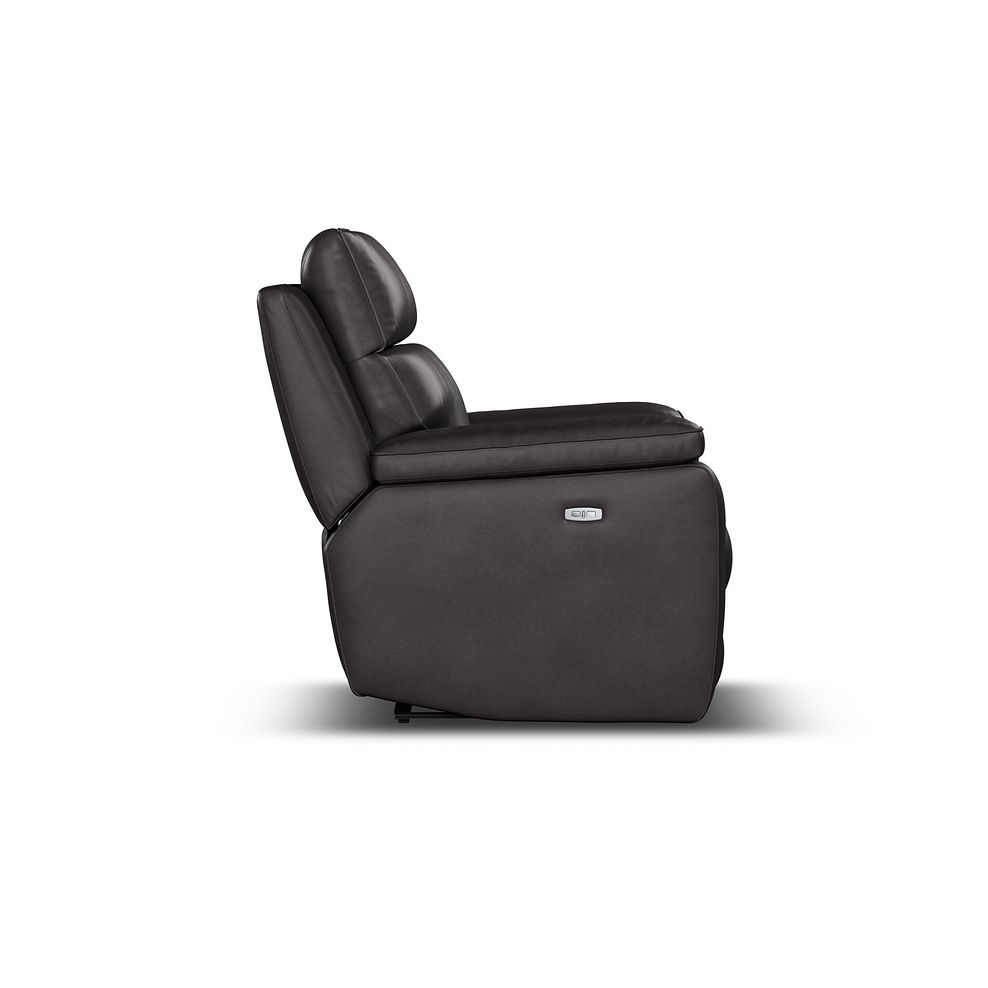 Selby Power Recliner Armchair in Virgo Black Leather 8