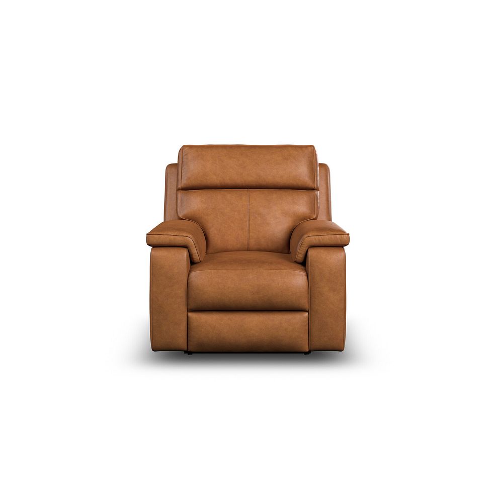 Selby Power Recliner Armchair in Virgo Cognac Leather 5