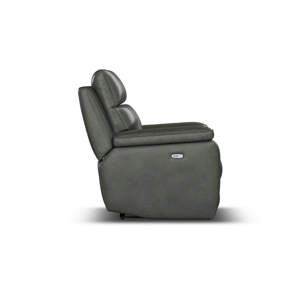 Selby Power Recliner Armchair in Virgo Lead Leather 6