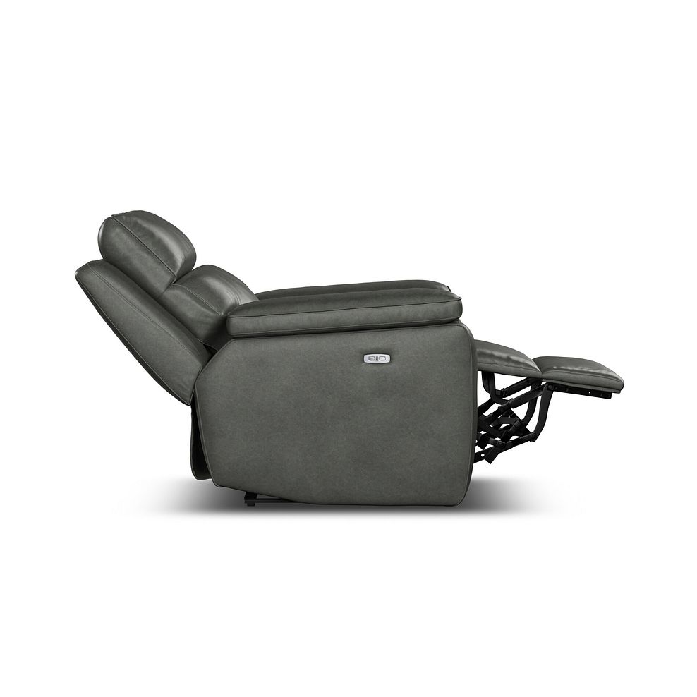 Selby Power Recliner Armchair in Virgo Lead Leather 7