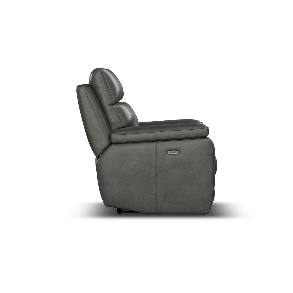 Selby Power Recliner Armchair in Virgo Lead Leather 5