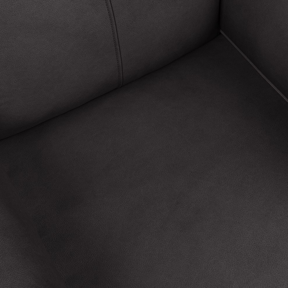 Selby Power Recliner Armchair with Power Headrest in Virgo Black Leather 14