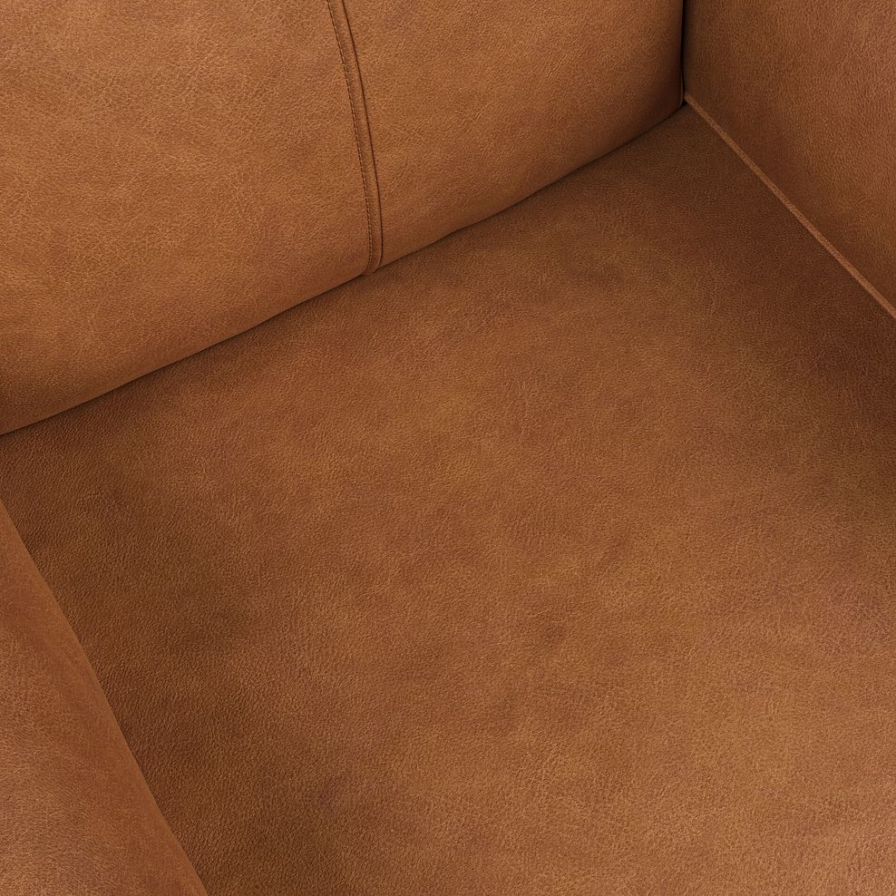 Selby Power Recliner Armchair with Power Headrest in Virgo Cognac Leather 12
