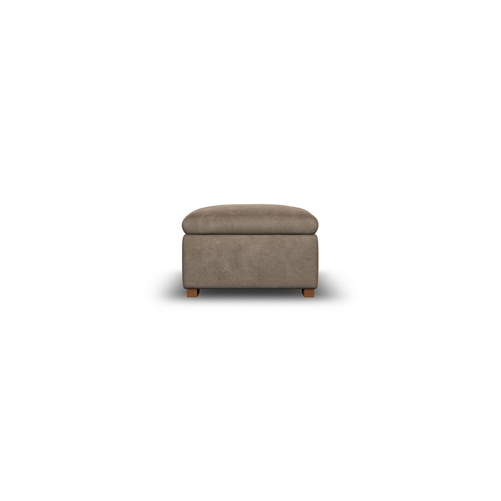 Selby Storage Footstool in Miller Earth Brown Fabric 5