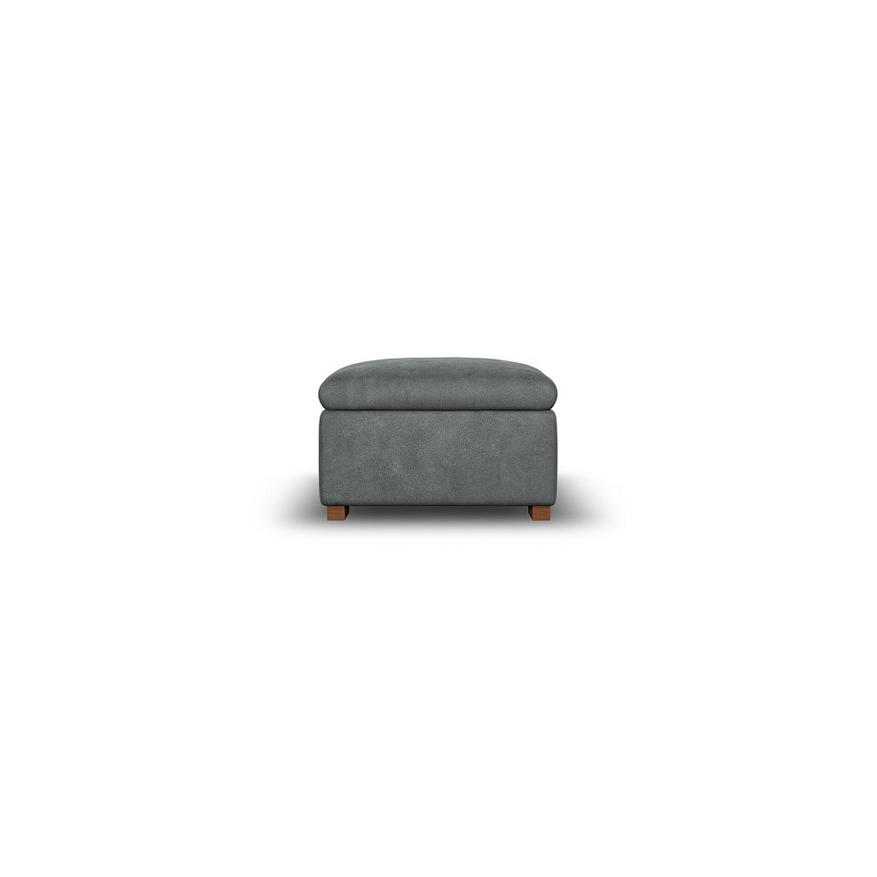 Selby Storage Footstool in Miller Grey Fabric 5