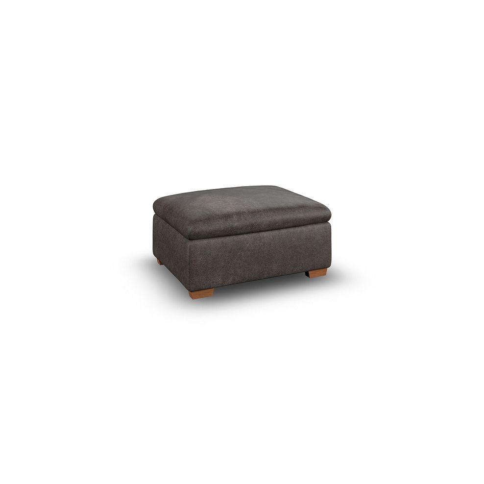 Selby Storage Footstool in Pilgrim Pewter Fabric 1