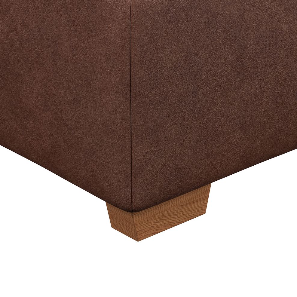 Selby Storage Footstool in Virgo Chestnut Leather 7