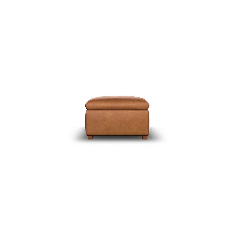 Selby Storage Footstool in Virgo Cognac Leather 6