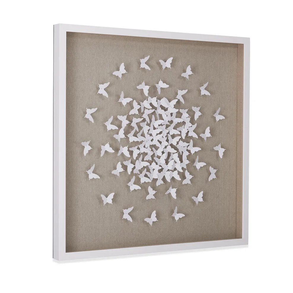 Serendipity Paper Wall Art Shadow Box 3