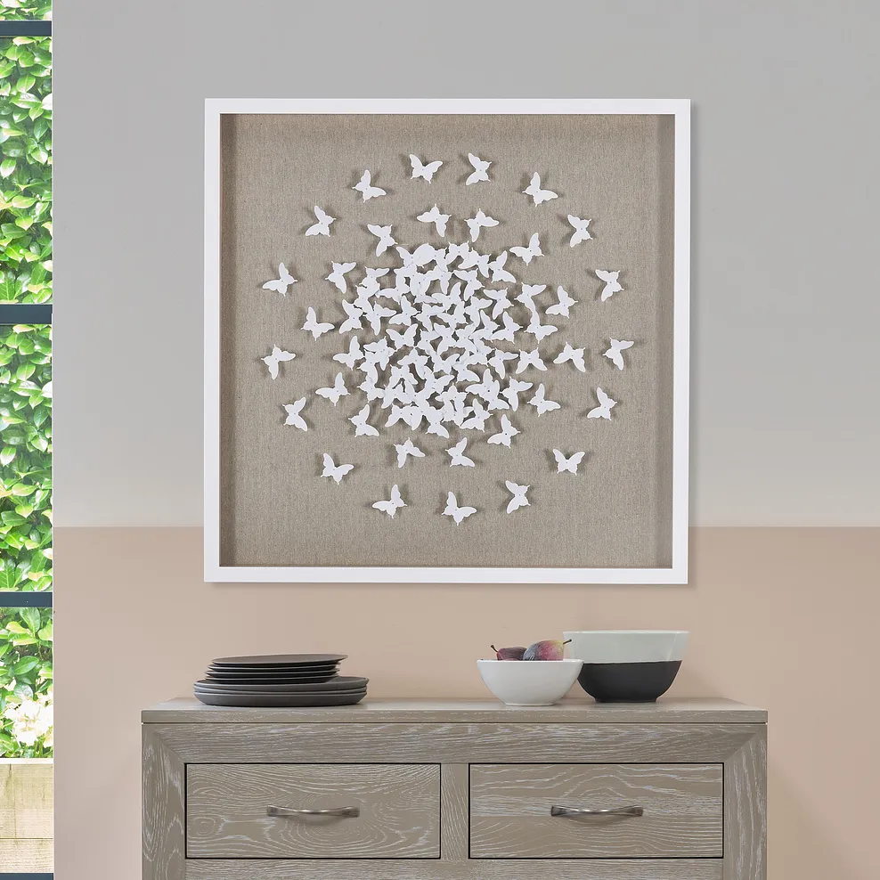 Serendipity Paper Wall Art Shadow Box 1