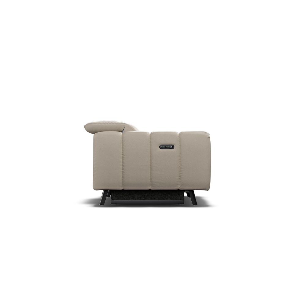 Seymour Recliner Armchair With Power Headrest in Pebble Leather 6
