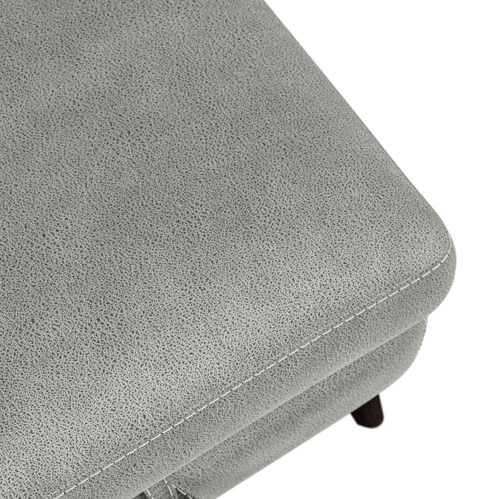 Seymour Storage Footstool in Billy Joe Dove Grey Fabric 4