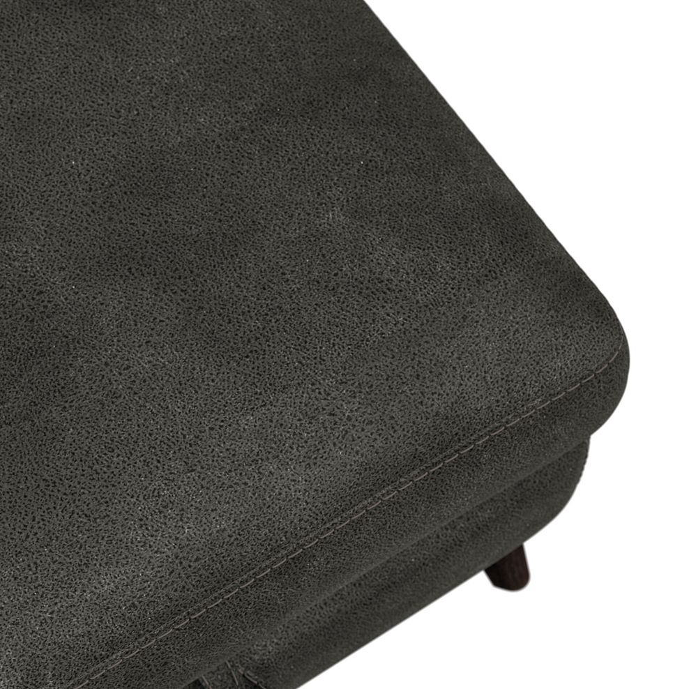 Seymour Storage Footstool in Billy Joe Grey Fabric 4