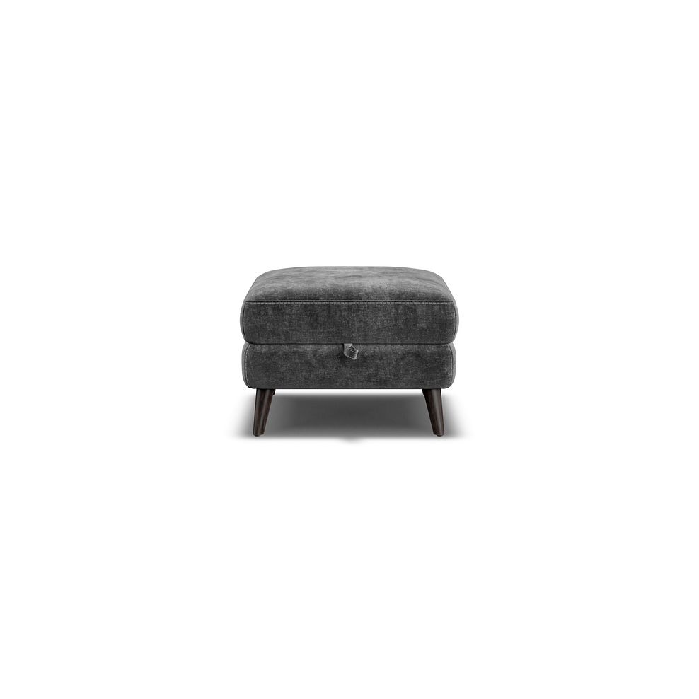 Seymour Storage Footstool in Descent Charcoal Fabric 3
