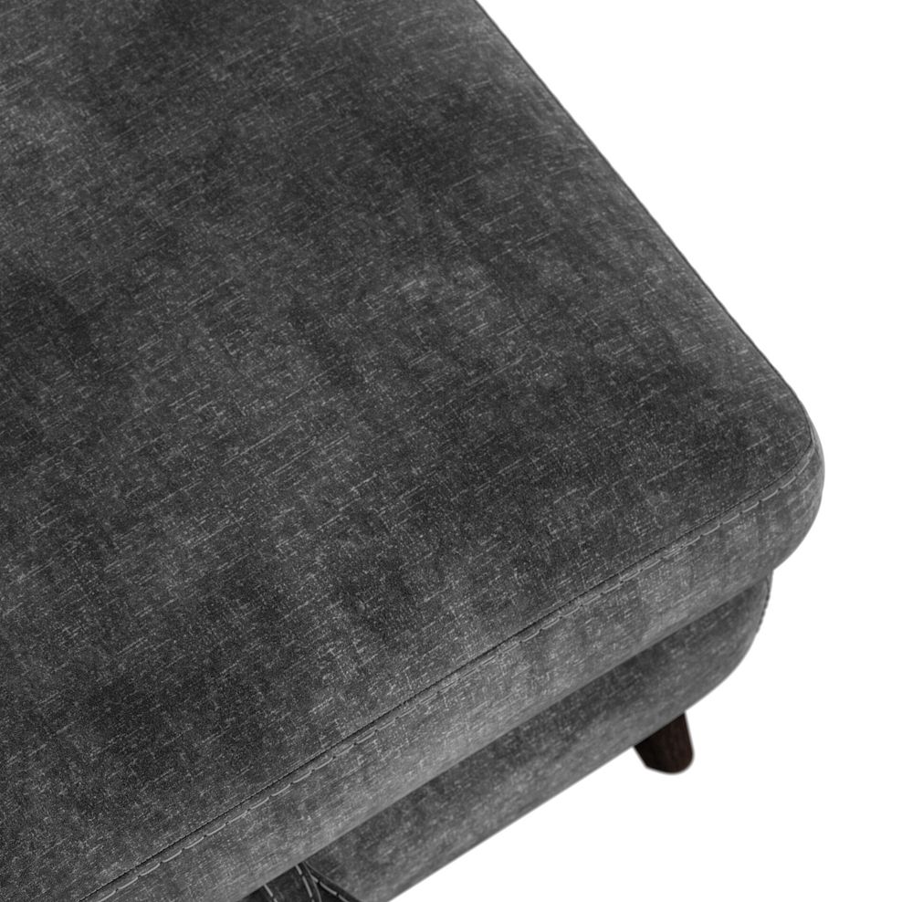 Seymour Storage Footstool in Descent Charcoal Fabric 4