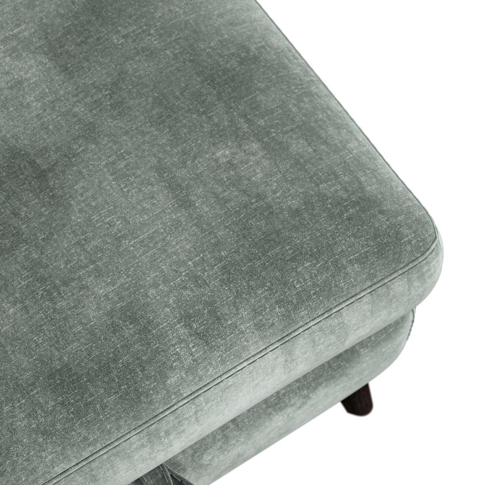 Seymour Storage Footstool in Descent Pewter Fabric 4