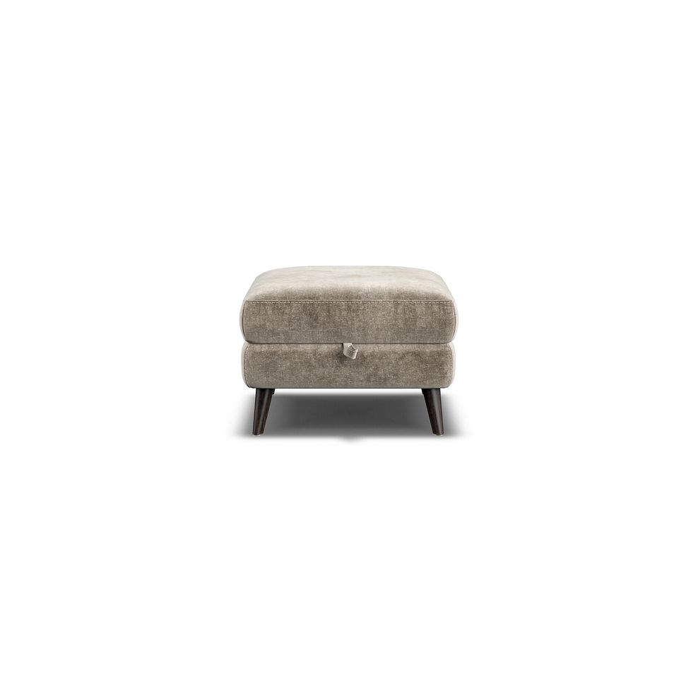 Seymour Storage Footstool in Descent Taupe Fabric 3
