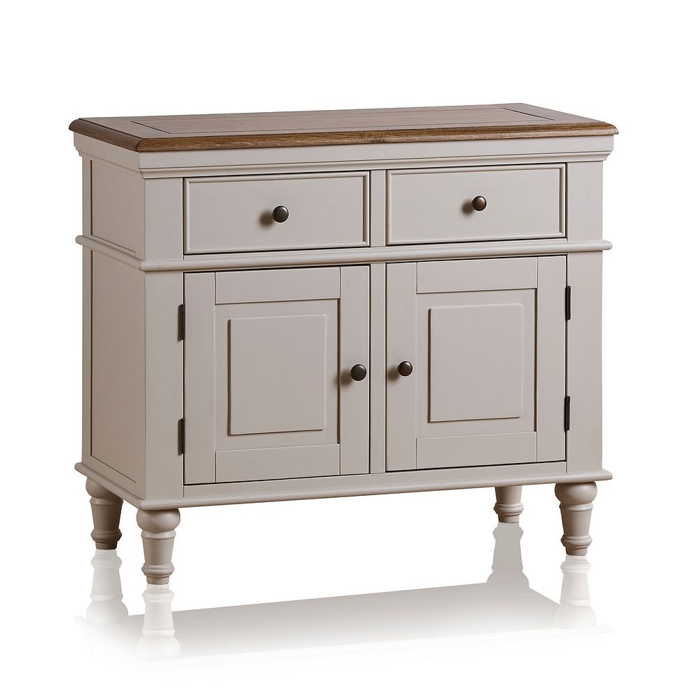 Shay Rustic Oak and Painted Small Sideboard Thumbnail 1