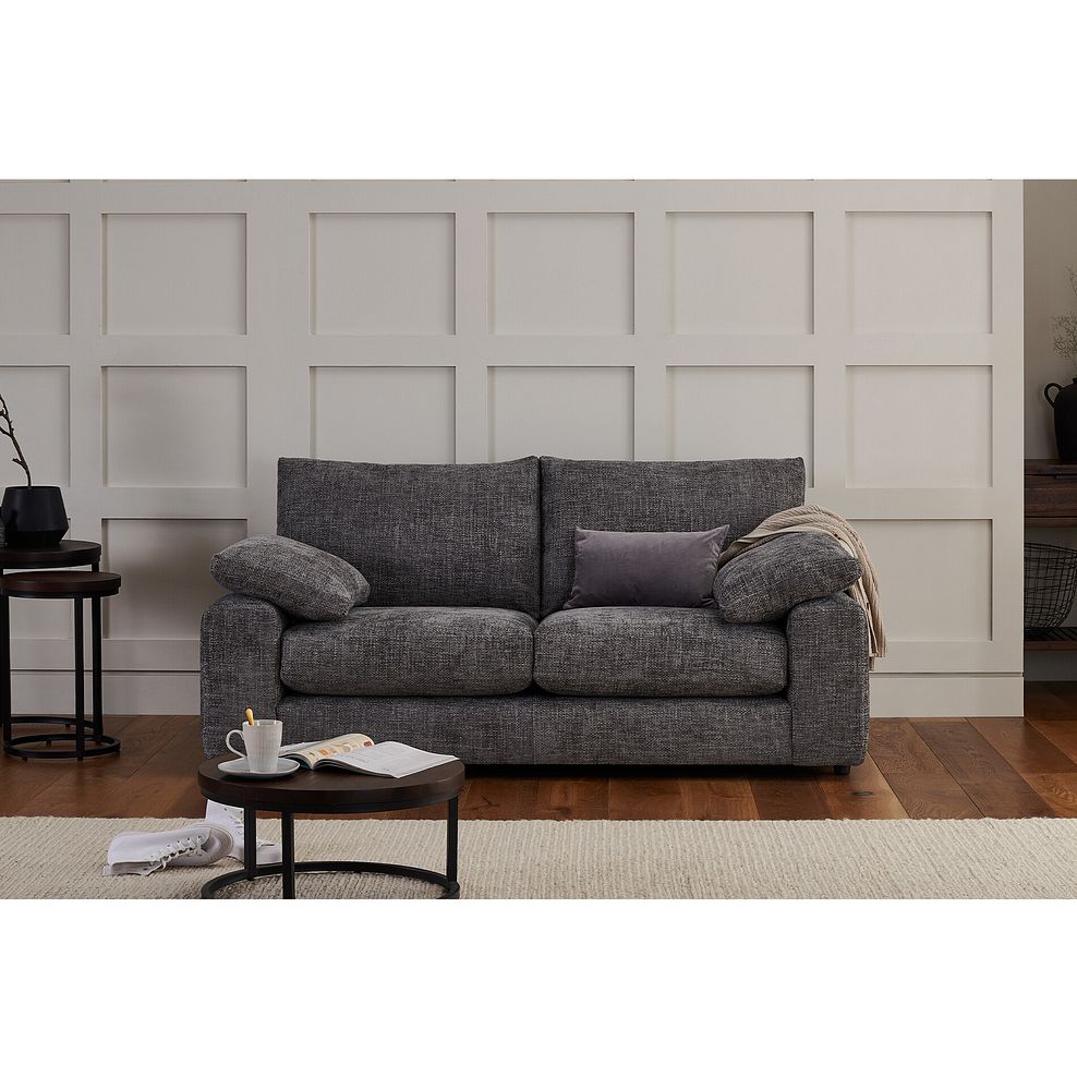 Shelby 2 Seater Sofa in Platinum Fabric 2