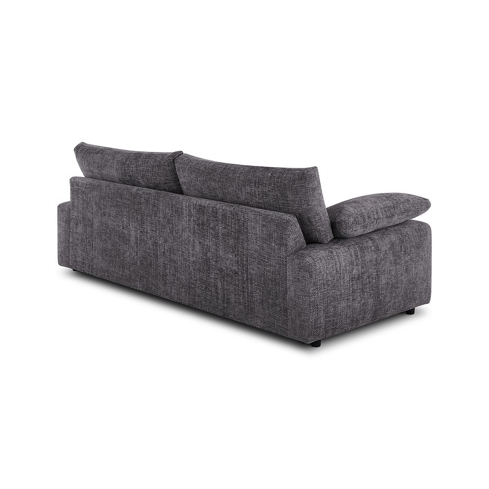 Shelby 3 Seater Sofa in Platinum Fabric 5