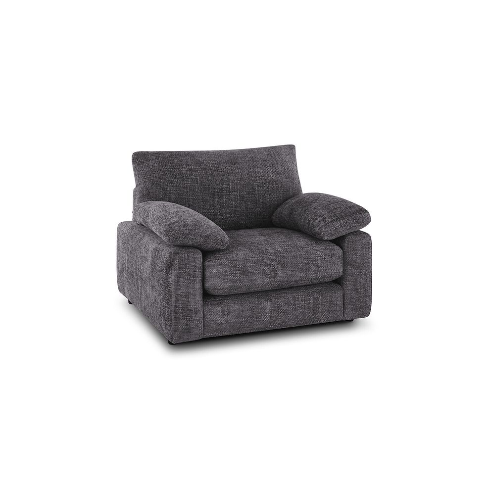 Shelby Armchair in Platinum Fabric