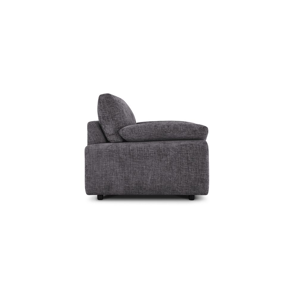 Shelby Loveseat in Platinum Fabric 6
