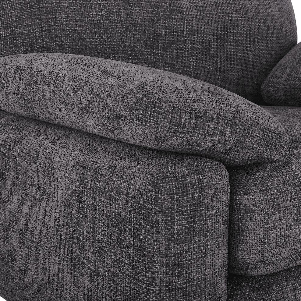 Shelby Loveseat in Platinum Fabric 7