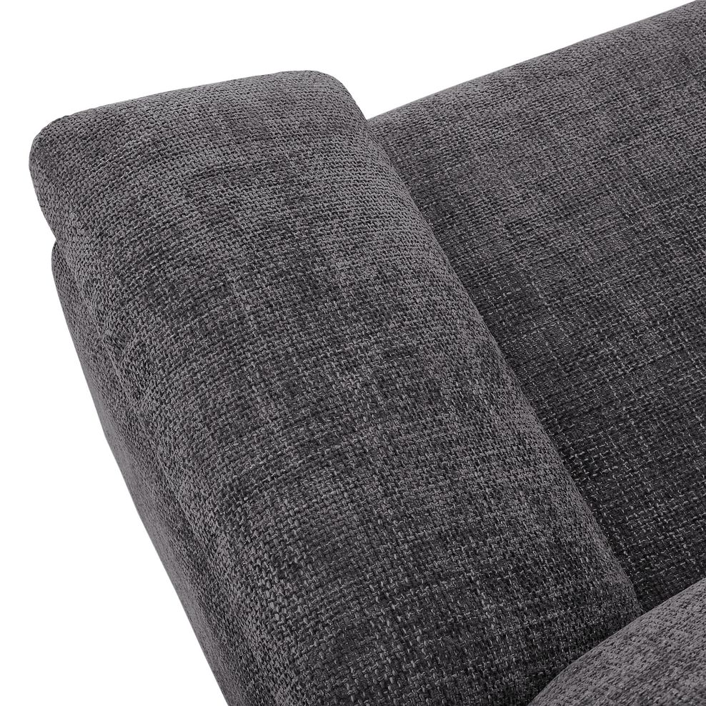 Shelby Loveseat in Platinum Fabric 8
