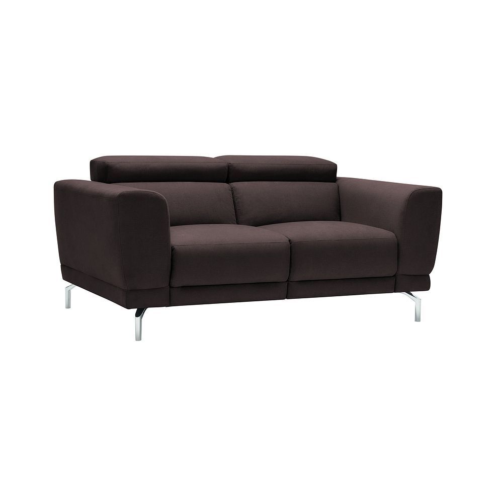 Sienna 2 Seater Sofa in Mink fabric 1