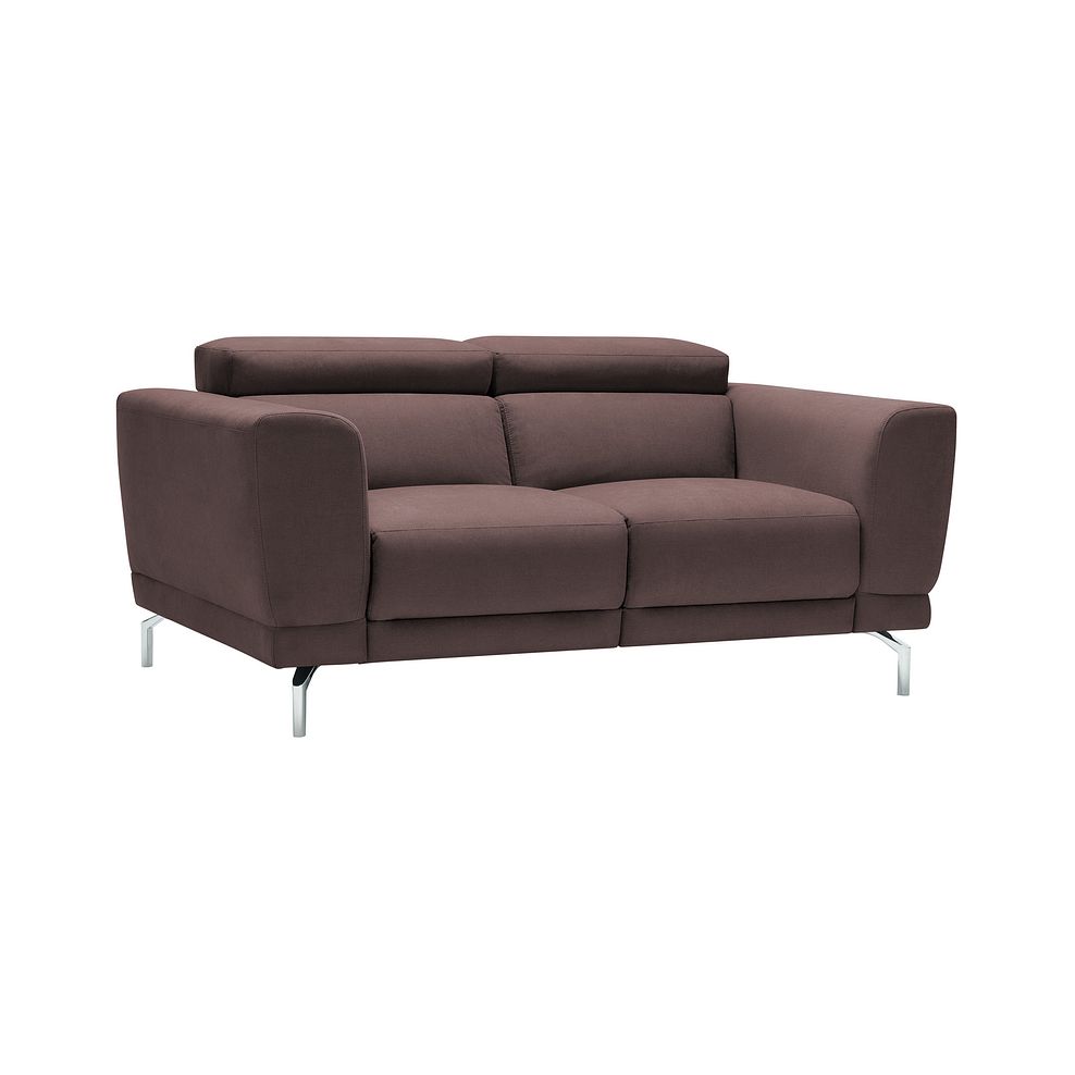 Sienna 2 Seater Sofa in Taupe fabric Thumbnail 1