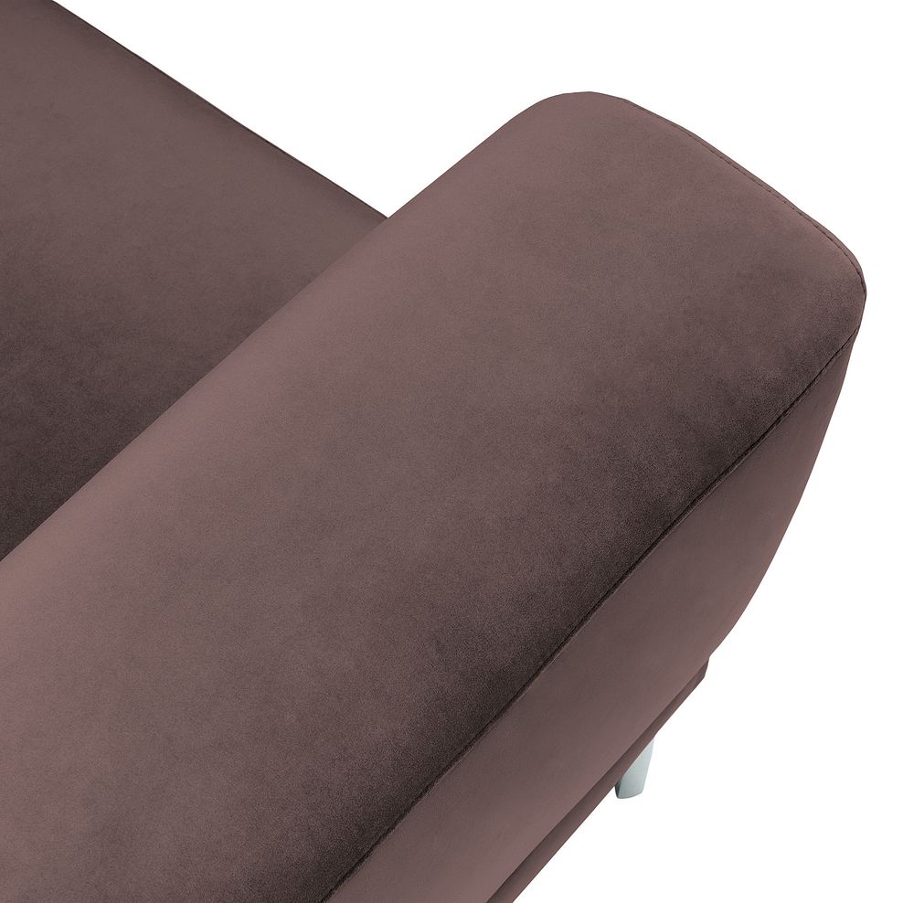 Sienna 2 Seater Sofa in Taupe fabric 11