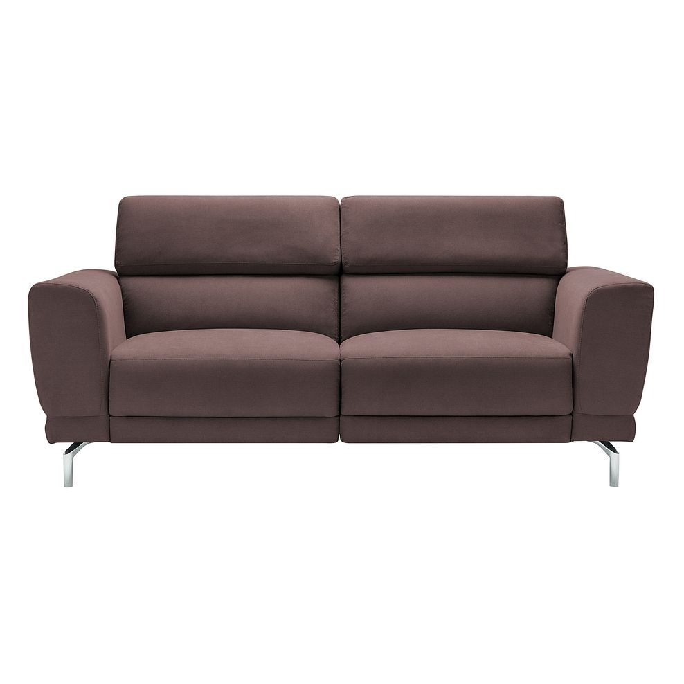 Sienna 3 Seater Sofa in Taupe fabric 4
