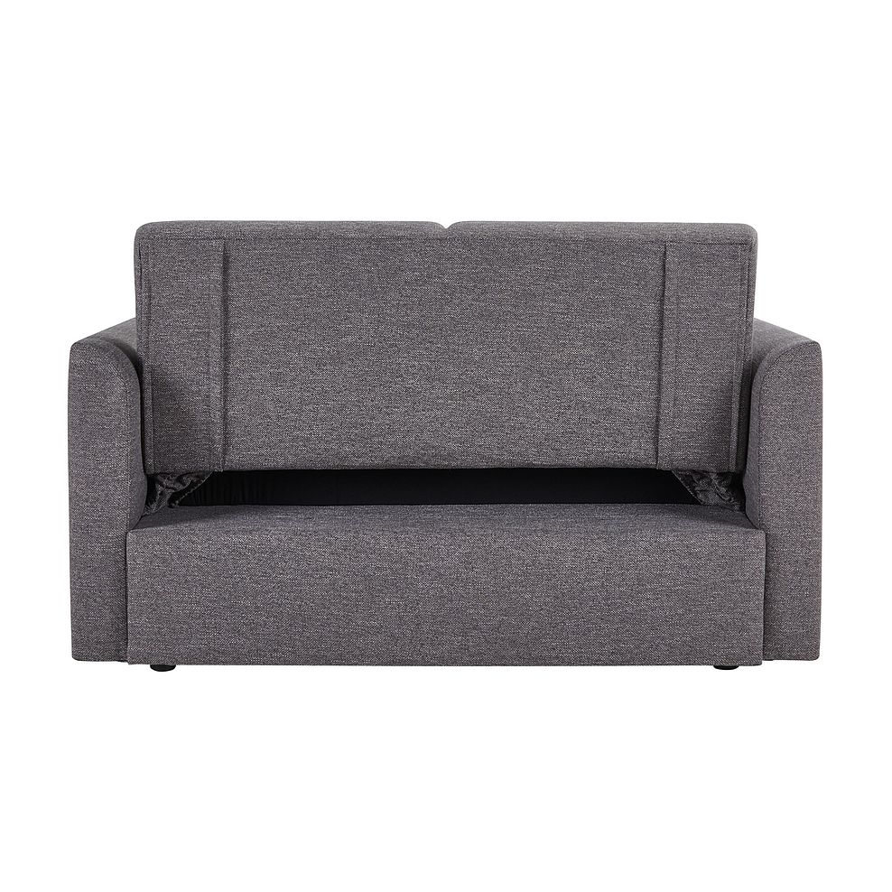 Siesta 2 Seater Sofa Bed in Charcoal Fabric 6