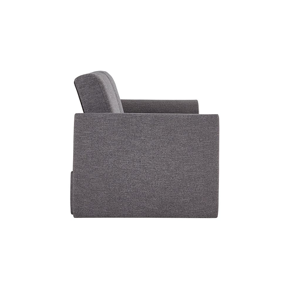 Siesta 2 Seater Sofa Bed in Charcoal Fabric Thumbnail 5