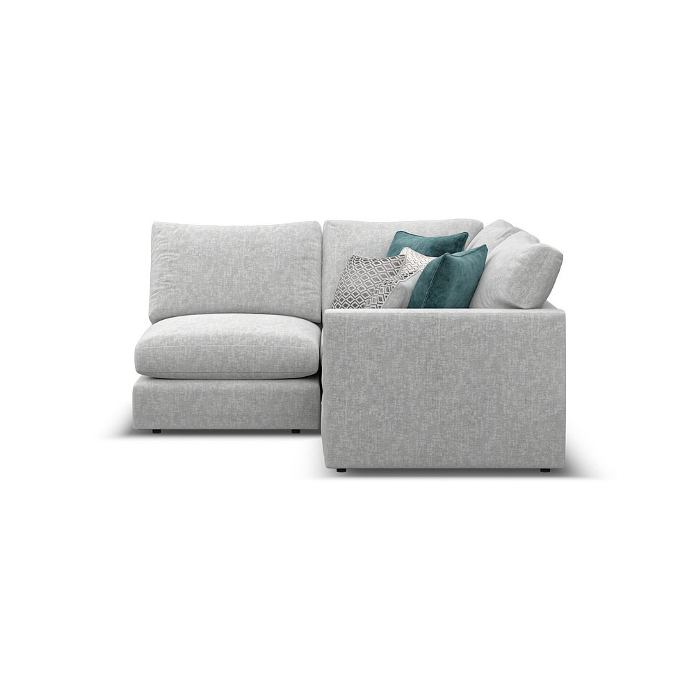 Malvern 3 Seat Right Hand Modular Corner Sofa in Silver fabric - Group 7 2