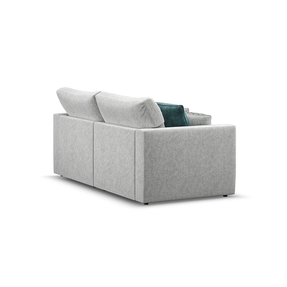 Malvern 2 Seater Modular Sofa in Silver fabric - Group 8 3