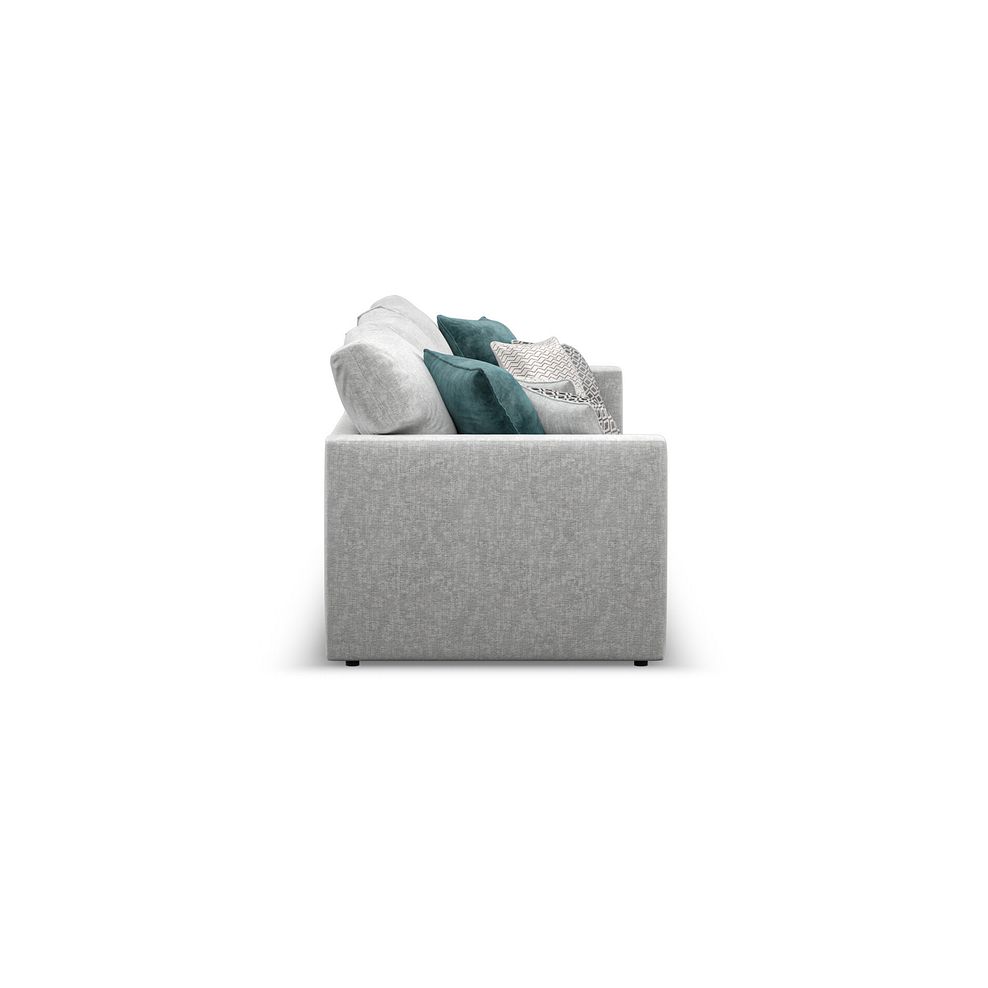 Malvern 3 Seater Modular Sofa in Silver fabric - Group 9 4