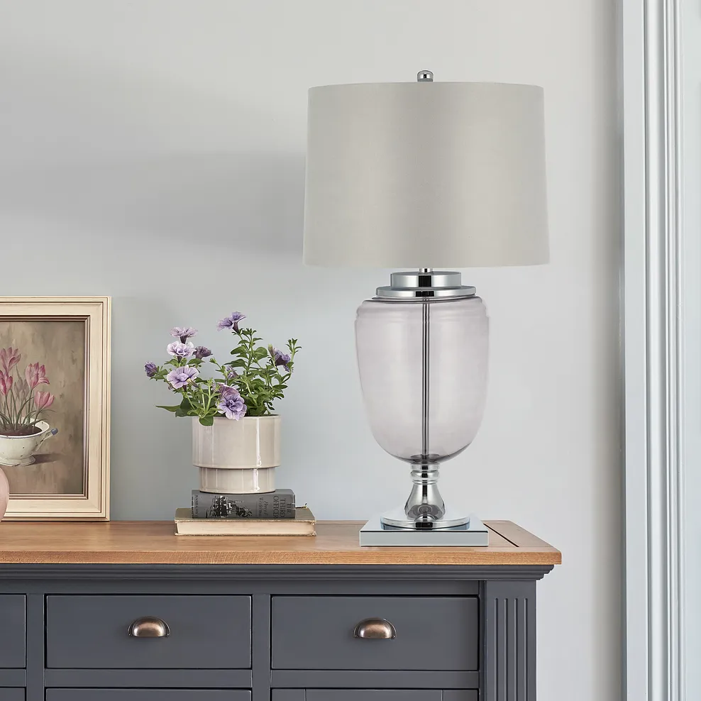 Fairmont Glass Table Lamp 1