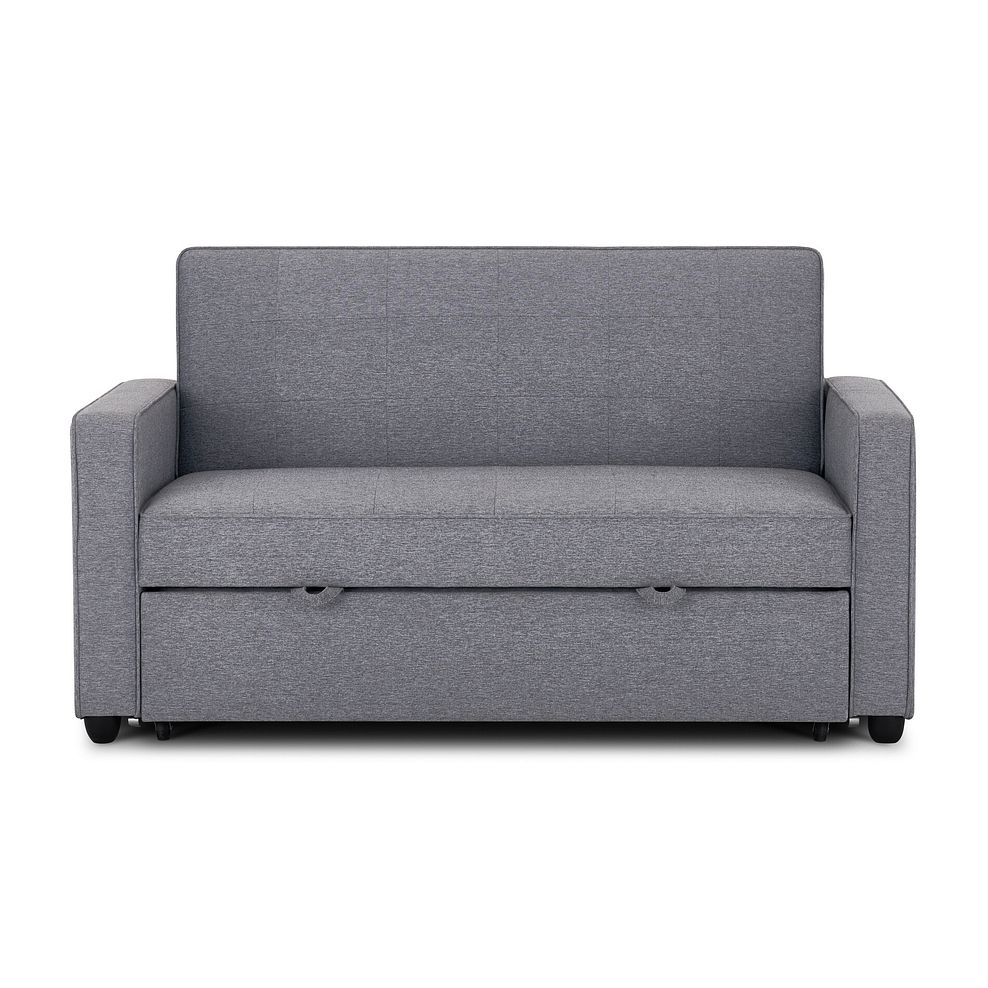 Snooze 2 Seater Sofa Bed in Dark Grey Fabric 7