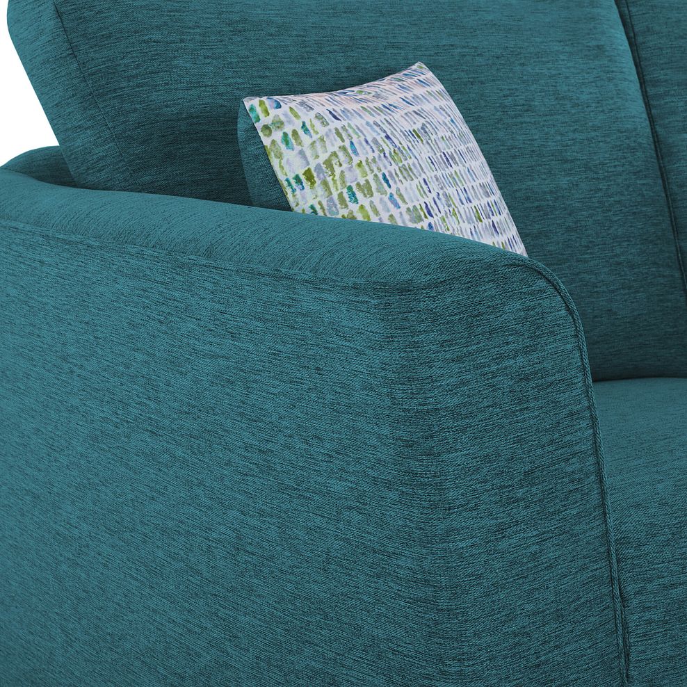 Sofia 2 Seater Sofa in Novak Ocean Fabric 6