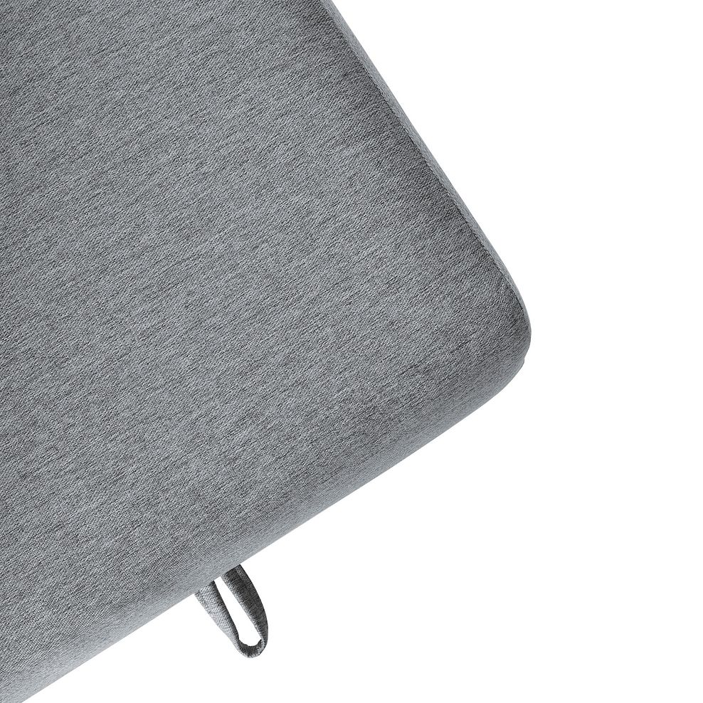 Sofia Storage Footstool in Novak Grey Fabric 6