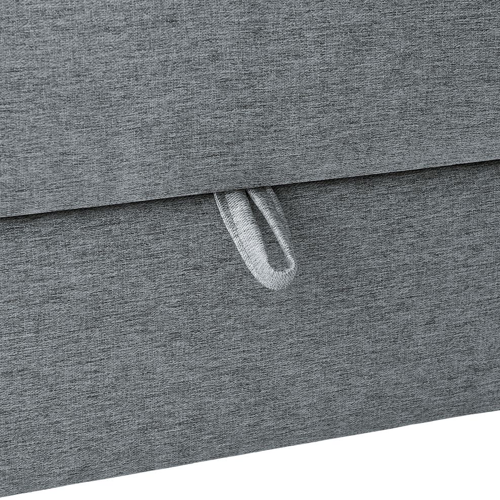 Sofia Storage Footstool in Novak Grey Fabric 7
