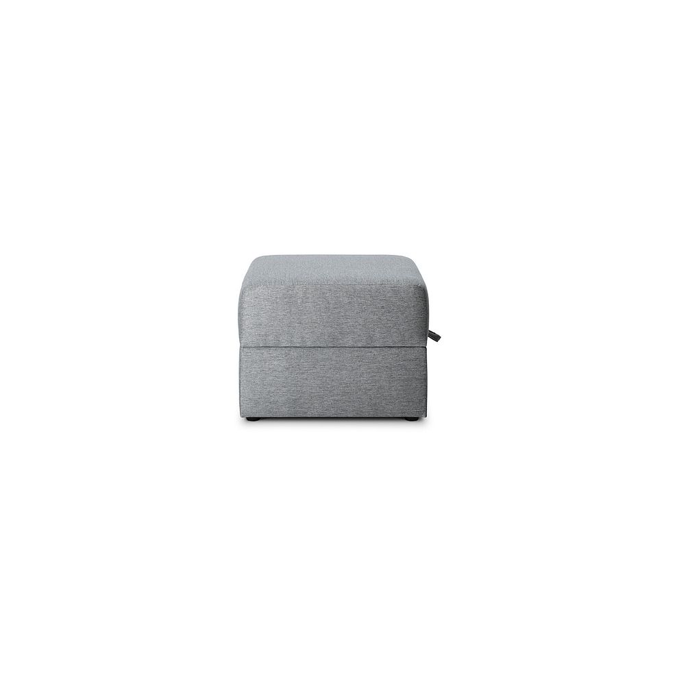 Sofia Storage Footstool in Novak Grey Fabric 4