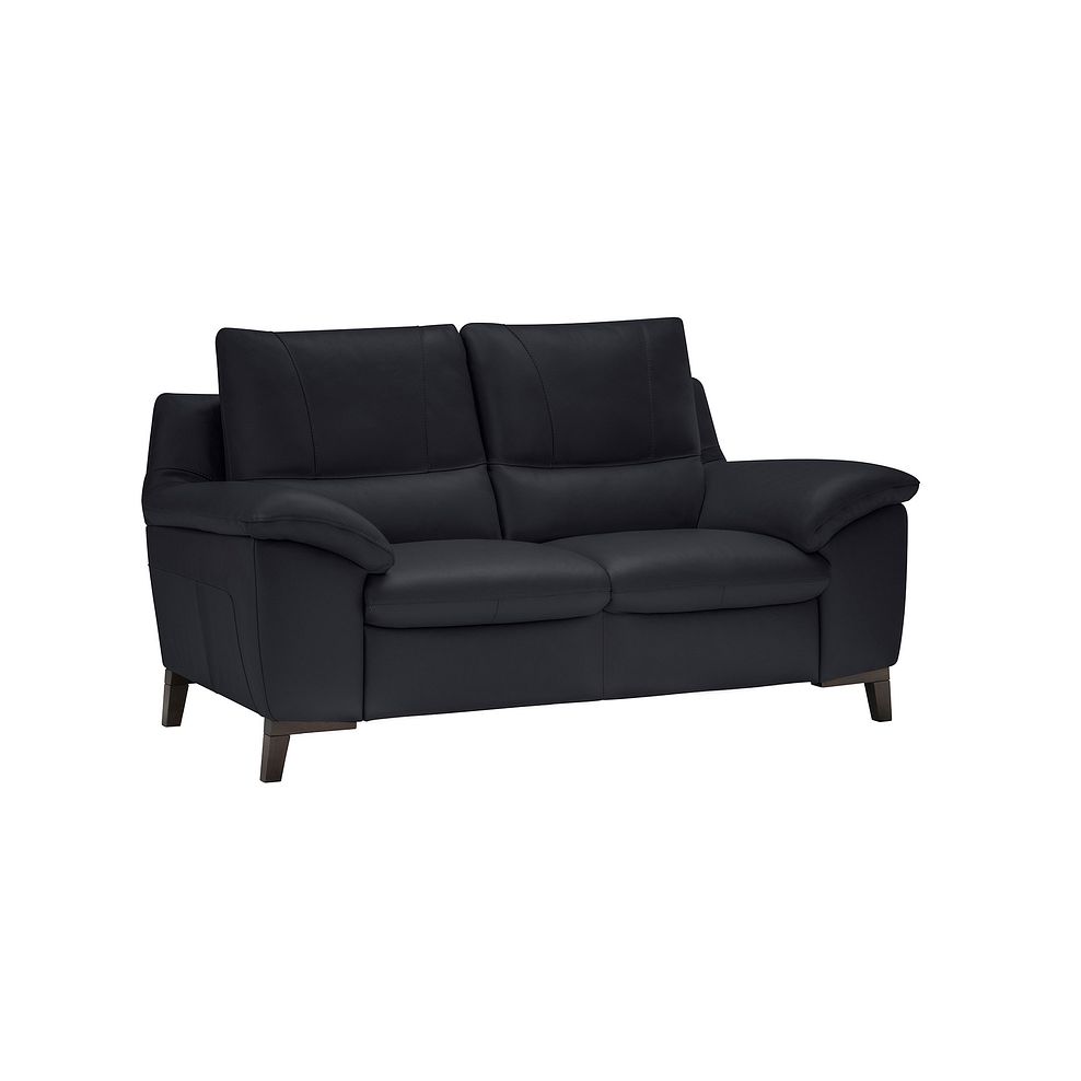 Sorrento 2 Seater Sofa in Anthracite Leather 2