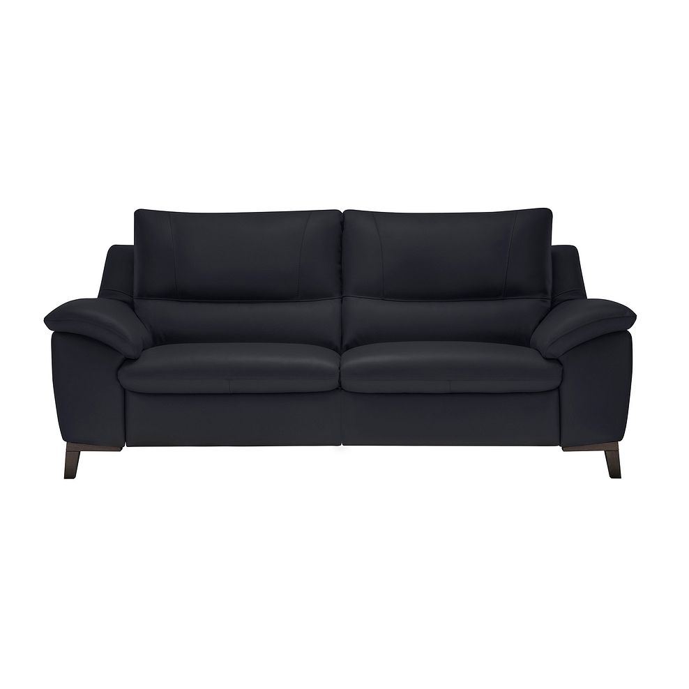 Sorrento 3 Seater Sofa in Anthracite Leather 3