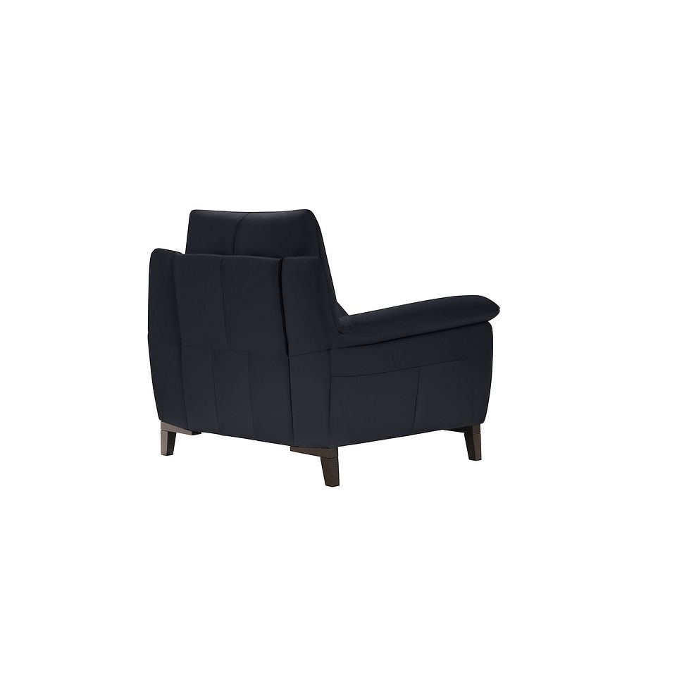 Sorrento Armchair in Anthracite Leather 4